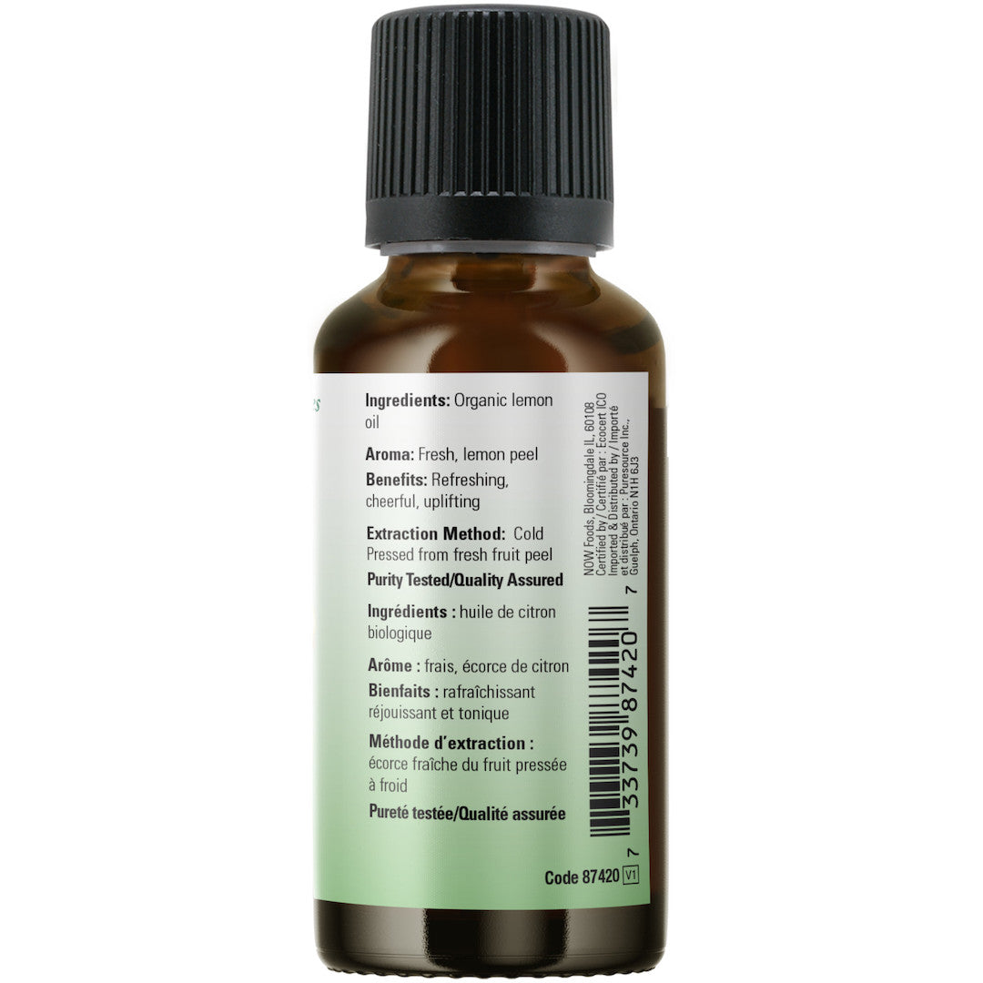 Organic Lemon Essential Oil