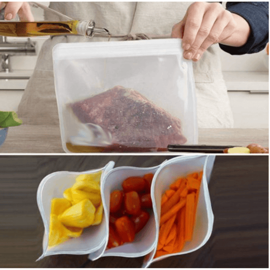 Reusable Silicone Food Storage Bags